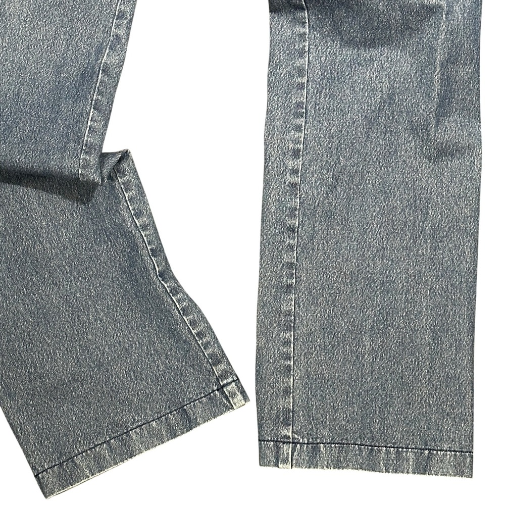 Vintage Vanilia Denim Jeans Womens 30" Waist High Rise Straight Leg Zip Pockets - Picture 11 of 16